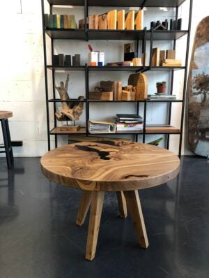 Teak Wood Coffee table - Epoxy Resin