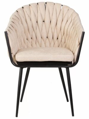 Tufted Upholstered Dining Chair  - EleganzaVibe