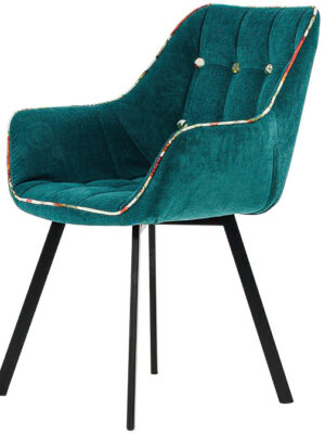 Teal Fabric Dining Chair - TealFusion01.jpg