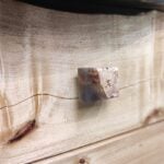 Modern Wood Bathroom Vanity - Epoxy Resin