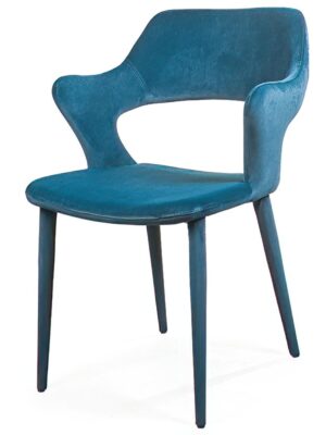 Velvet Fabric Dining Chair - FeastSeat